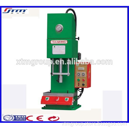 c-type hydraulic fitting machine ,used for forming of plastic materials like blankinf stretching and embossing of plates